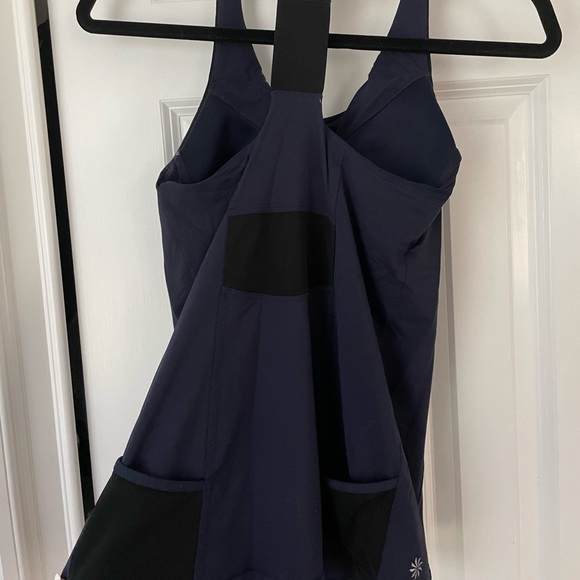 Athleta Navy Blue Athletic Tank - Picture 6 of 7